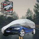 Silvershield Outdoor Car Cover for BMW 1 Series 3-Door 2004 - 2013 (E82 E88 E81 Coupe/Convertible) L - Grey-1