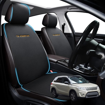 Car Front Sideless Seat Cushion for Suzuki Vitara 2015 - Current (LY) - Pressure Relief - 27 x 26 x 10 cm