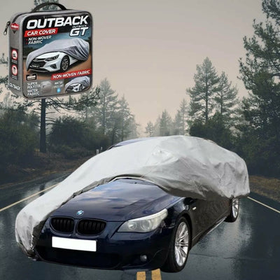 Silvershield Outdoor Car Cover for BMW 5 Series 2003 - 2010 (E60 E61) XLL - Grey