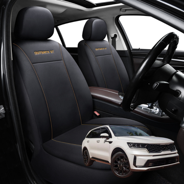 Car Front Seat Cover for Kia Sorento 2021 - Current (MQ4) - Black - 27 x 26 x 10 cm