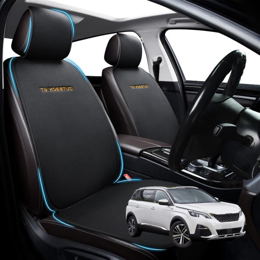 Car Front Seat Cushion Pad for Peugeot 5008 SUV 2017 - Current (P87) - Pressure Relief - 27 x 26 x 10 cm