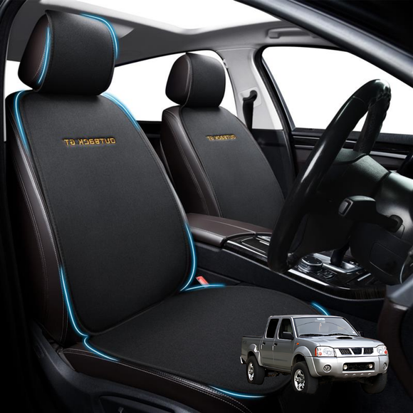Car Front Seat Cushion Pad for Nissan Navara Single Cab 1997 - 2018 (D22) - Pressure Relief - 27 x 26 x 10 cm