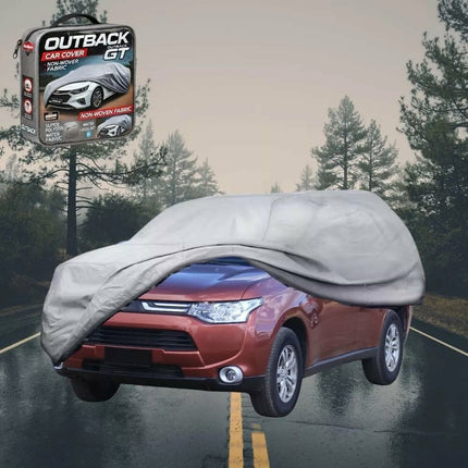 Silvershield Outdoor Car Cover for Mitsubishi Outlander 2012 - 2018 (ZJ/ZK/ZL) LC - Grey