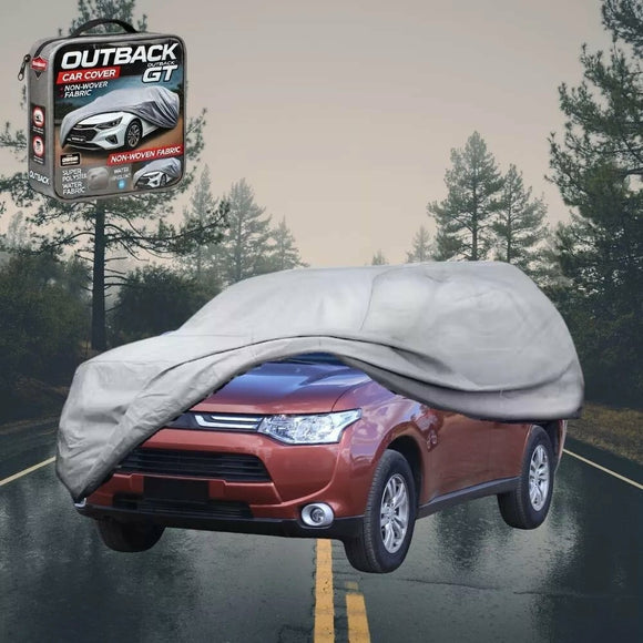 Silvershield Outdoor Car Cover for Mitsubishi Outlander 2012 - 2018 (ZJ/ZK/ZL) LC - Grey