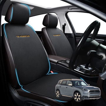 Car Front Sideless Seat Cushion for MINI Countryman 2024 - Current (U25) - Pressure Relief - 27 x 26 x 10 cm