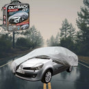 Silvershield Outdoor Car Cover for Renault Clio 2005 - 2011 (BR/CR/SB/SR) L - Grey-1