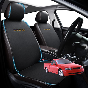 Car Front Sideless Seat Cushion for Ford Falcon 2002 - 2008 Ute Single Cab (BA BF) - Pressure Relief - 27 x 26 x 10 cm
