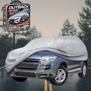 Silvershield Outdoor Car Cover for Peugeot 4008 SUV 2012 - 2017 LC - Grey-1