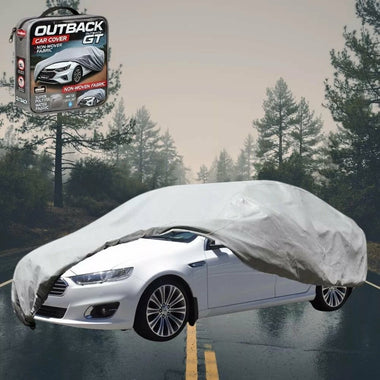 Silvershield Outdoor Car Cover for Ford Falcon 2014 - 2016 (FGX) - XXL - Grey