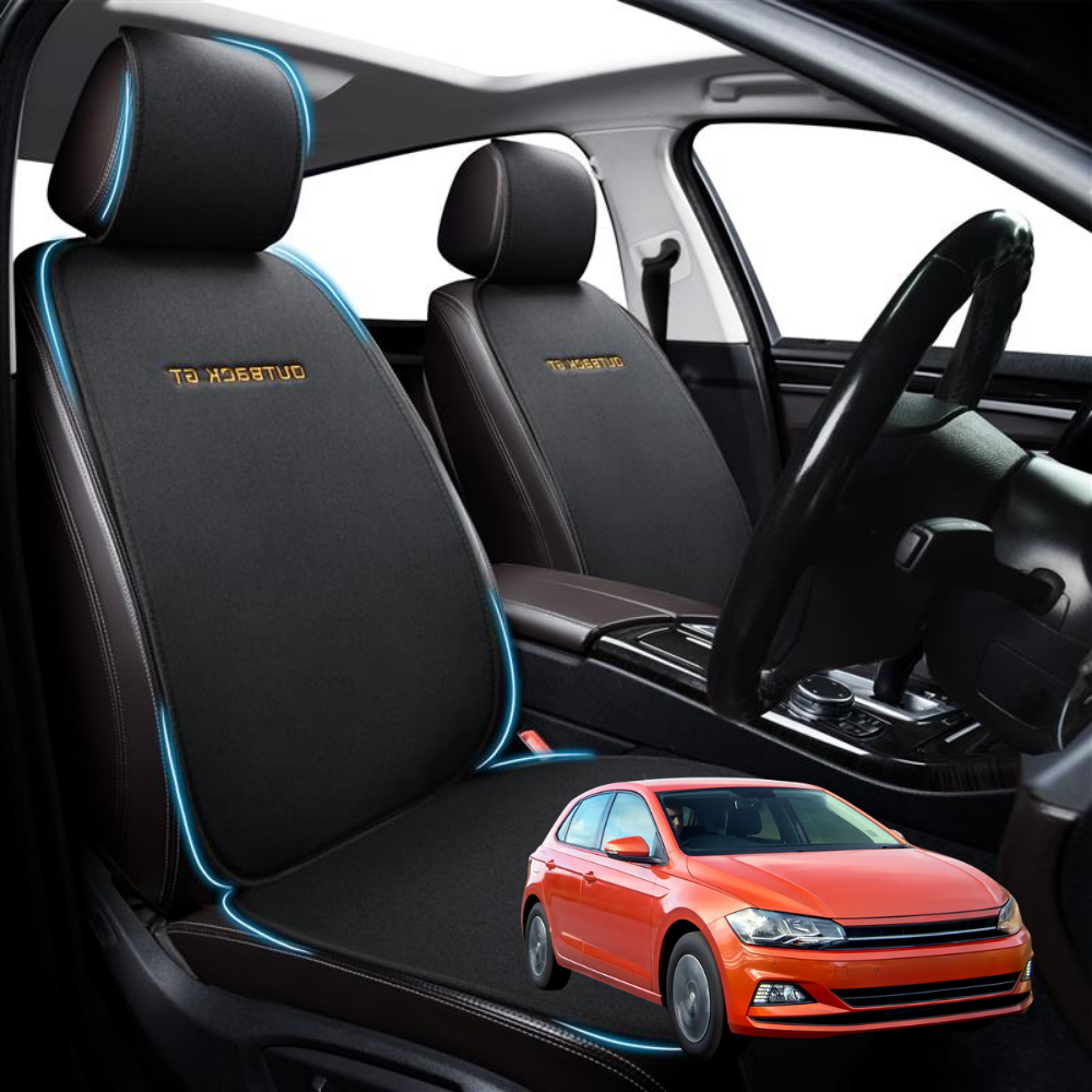 Car Front Seat Cushion Pad for VolksWagen Polo 2018 - Current (MK6) - Pressure Relief - 27 x 26 x 10 cm