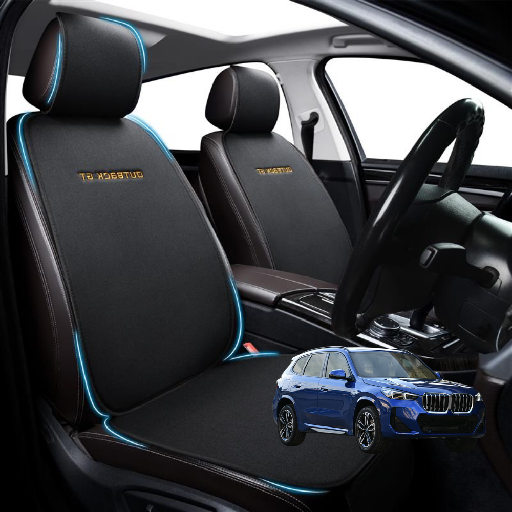 Car Front Seat Cushion Pad for BMW X1 2023 - Current (U11) - Pressure Relief - 27 x 26 x 10 cm
