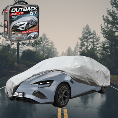 Silvershield Outdoor Car Cover for BYD Seal 2024 - Current (RWD,AWD) L - Grey