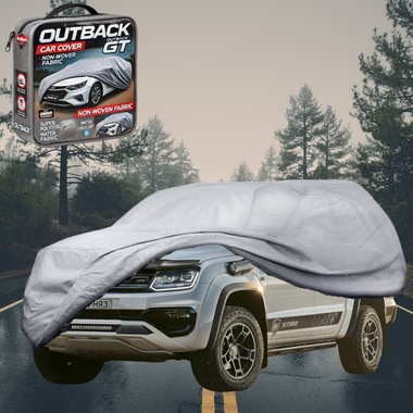 Silvershield Outdoor Car Cover for VolksWagen Amarok Dual Cab 2022 - Current 2H Facelift - XL - Grey