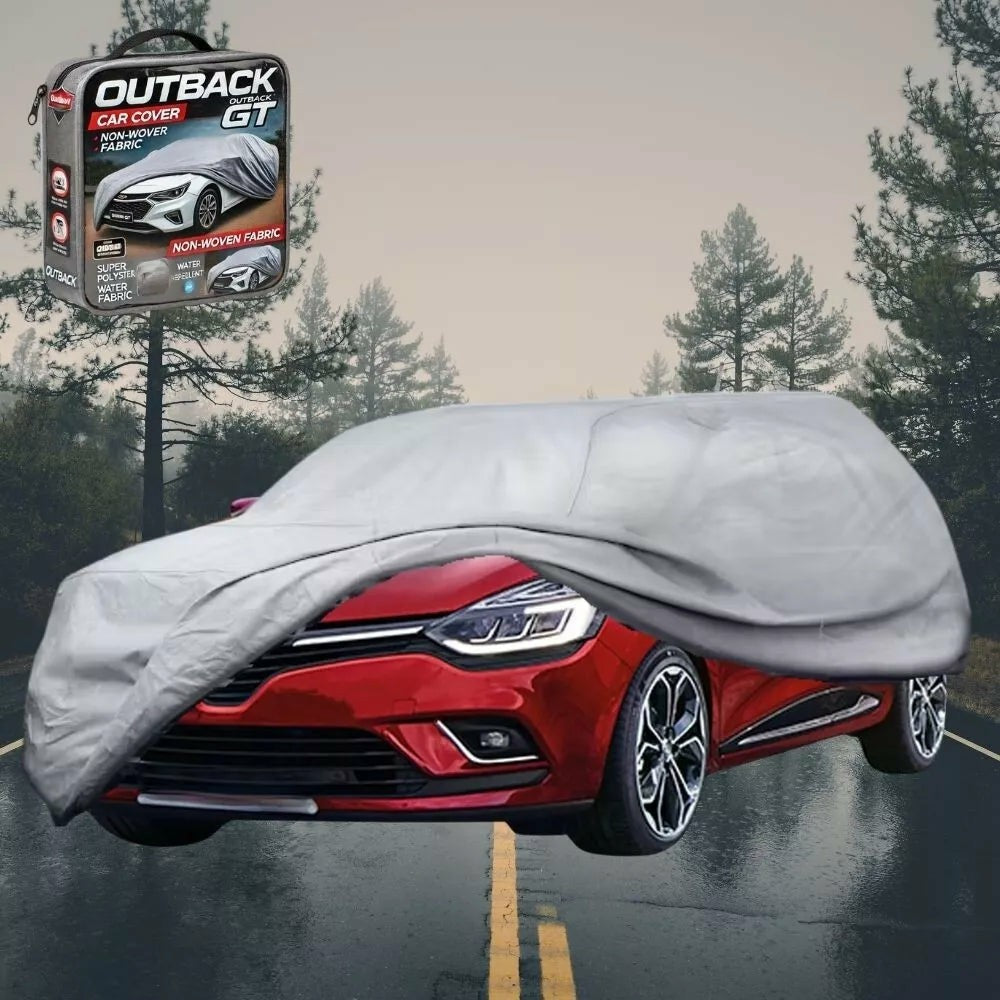 Silvershield Outdoor Car Cover for Renault Clio 2012 - 2019 (BH/KH) L - Grey