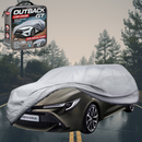 Silvershield Outdoor Car Cover for Toyota Corolla 2018 - Current Hatch L - Grey-1