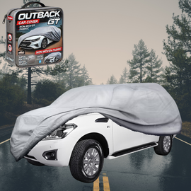 Silvershield Outdoor Car Cover for Nissan Patrol Y62 2013 - Current (Y62) XL - Grey