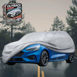 Silvershield Outdoor Car Cover for Ford Focus 2019 - Current SA L - Grey