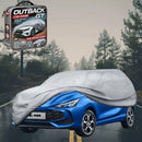 Silvershield Outdoor Car Cover for MG 3 2024 - Current (Hybrid+) L - Grey-1