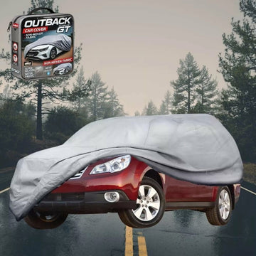 Silvershield Outdoor Car Cover for Subaru Outback 2009 - 2014 4GEN - LC - Grey