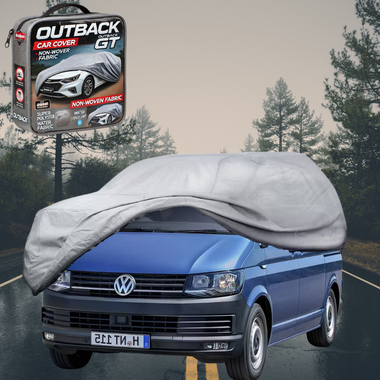 Silvershield Outdoor Car Cover for VolksWagen Multivan 2016 - Current (T6) - XXLC - Grey