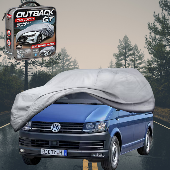 Silvershield Outdoor Car Cover for VolksWagen Multivan 2016 - Current (T6) XXLC - Grey