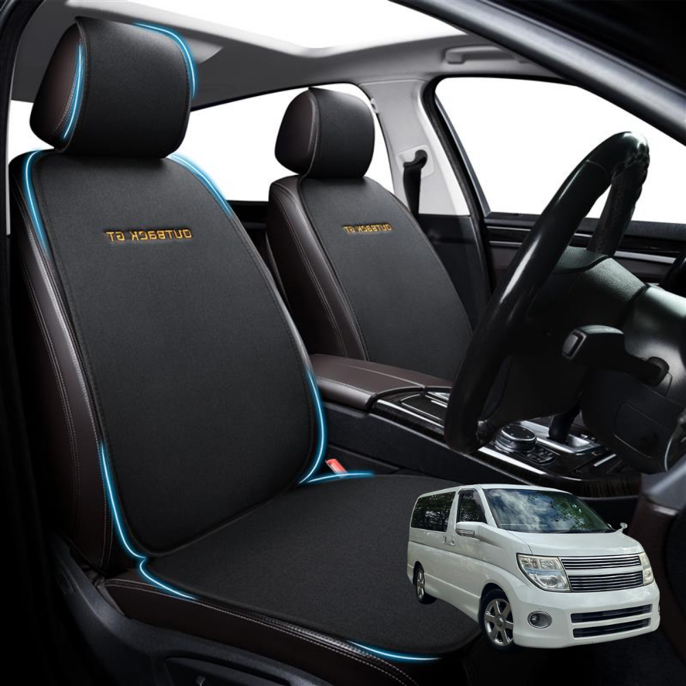 Car Front Seat Cushion Pad for Nissan Elgrand 2002 - 2010 E51 2nd Gen - Pressure Relief