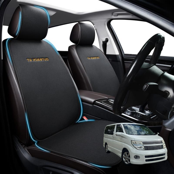 Car Front Seat Cushion Pad for Nissan Elgrand 2002 - 2010 E51 2nd Gen - Pressure Relief - 27 x 26 x 10 cm