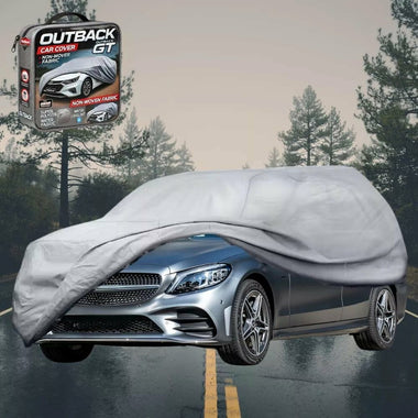 Silvershield Outdoor Car Cover for Mercedes-Benz C-class 2014 - 2021 Wagon(W205) - L - Grey
