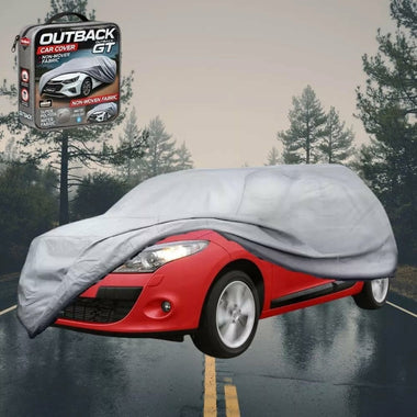 Silvershield Outdoor Car Cover for Renault Megane 2008 - 2016 Wagon - L - Grey