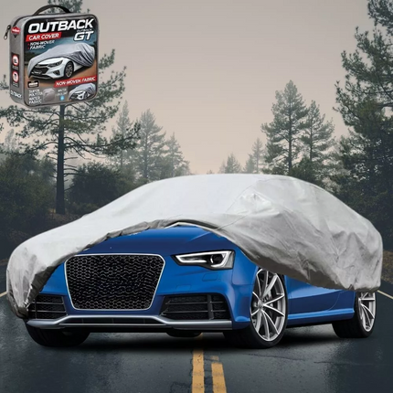 Silvershield Outdoor Car Cover for Audi A5 S5 RS5 2017 - Current (Coupe/Cabriolet) L - Grey