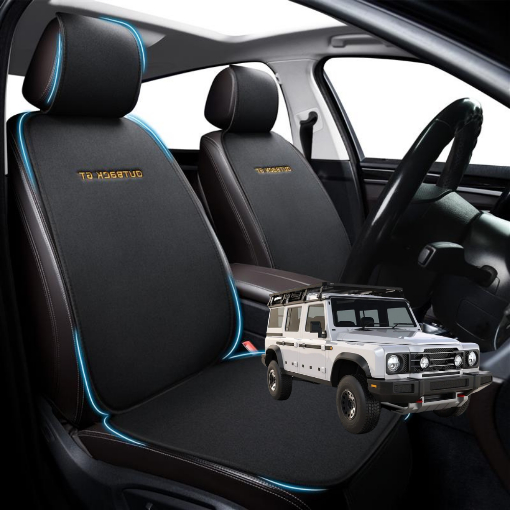 Car Front Seat Cushion Pad for Ineos Grenadier 2022 - Current - Pressure Relief - 27 x 26 x 10 cm
