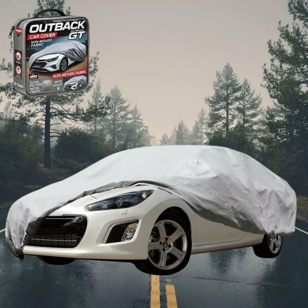 Silvershield Outdoor Car Cover for Peugeot 308 2007 - 2013 CC Cabriolet (T7) L - Grey
