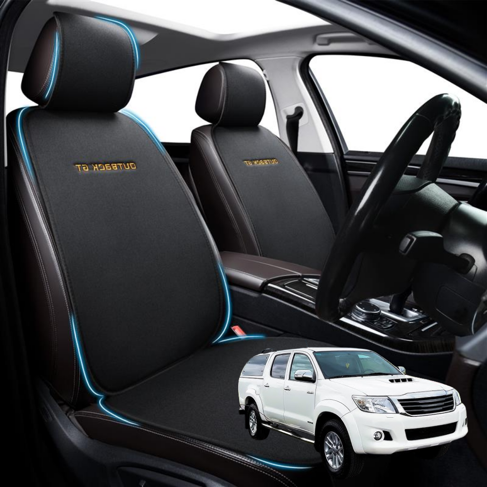 Car Front Seat Cushion Pad for Toyota Hilux Double Cab 2005 - 2015 - Pressure Relief - 27 x 26 x 10 cm