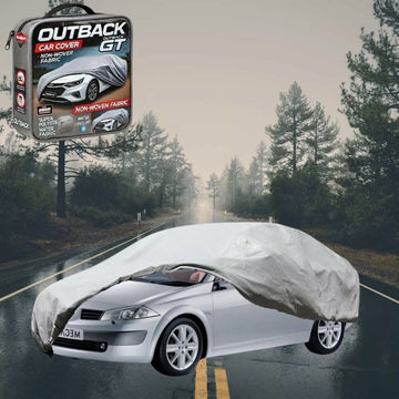 Silvershield Outdoor Car Cover for Renault Megane 2003 - 2008 Cabriolet - L - Grey