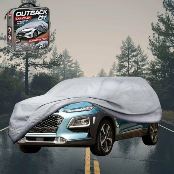 Silvershield Outdoor Car Cover for Hyundai Kona 2017 - 2023 (OS) L - Grey