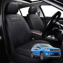 Car Front Seat Cover for Jeep Compass 2017 - Current M6 - Black - 27 x 26 x 10 cm-1