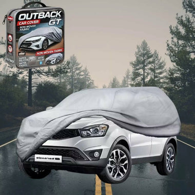 Silvershield Outdoor Car Cover for SsangYong Korando 2014 - 2018 - LC - Grey