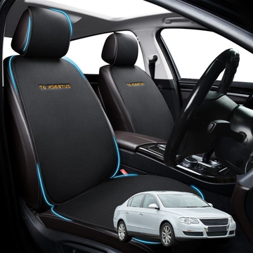 Car Front Sideless Seat Cushion for VolksWagen Passat 2006 - 2015 (B6 B7 CC) - Pressure Relief - 27 x 26 x 10 cm