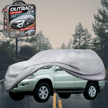Silvershield Outdoor Car Cover for Toyota Prado 2002 - 2009 (J120) - LC - Grey