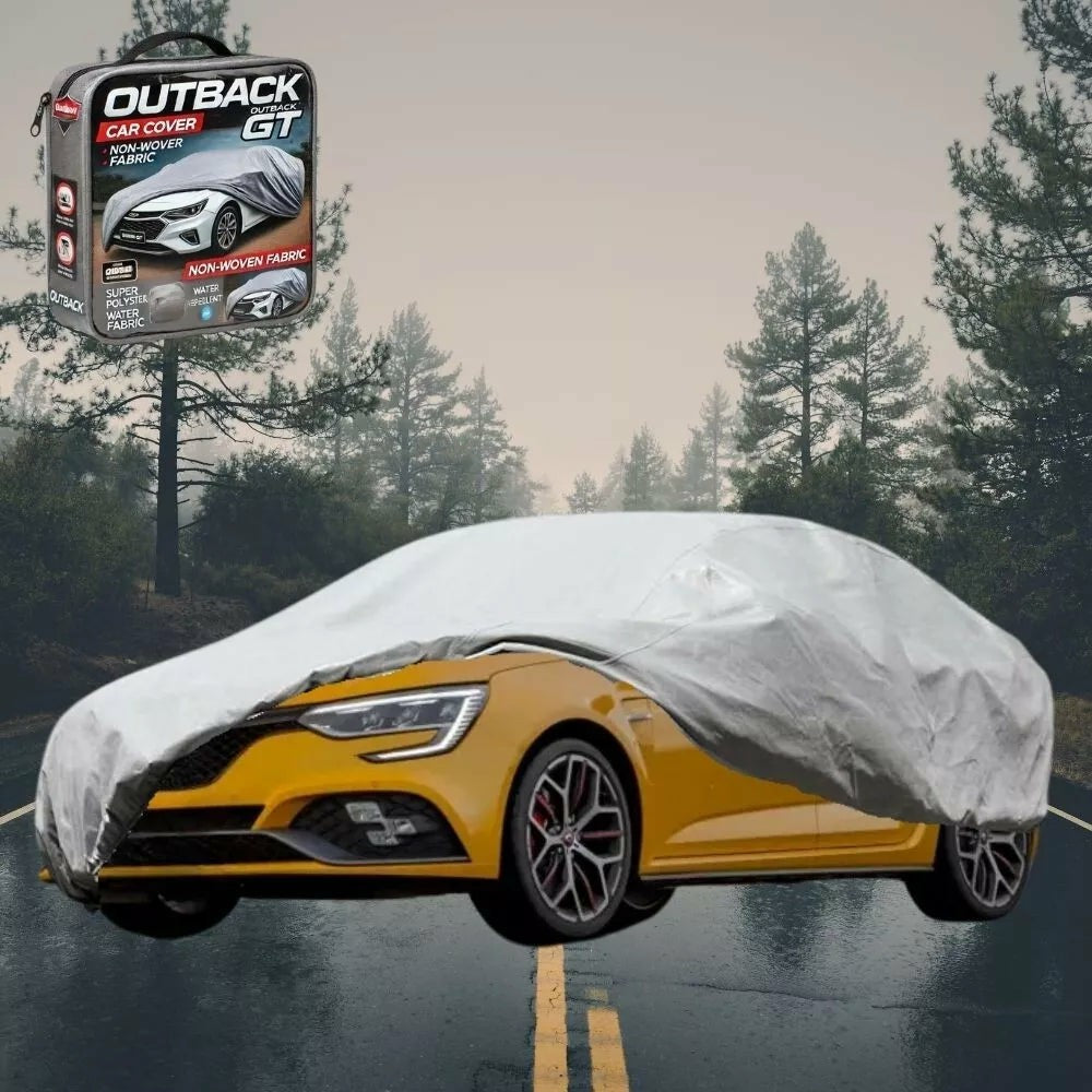 Silver Shield Outdoor Car Cover for Renault Megane 2017 - Current R.S. L - Grey