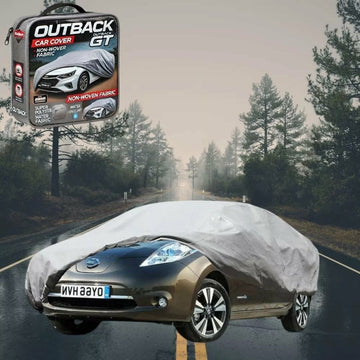 Silvershield Outdoor Car Cover for Nissan LEAF 2013 - 2017 - L - Grey