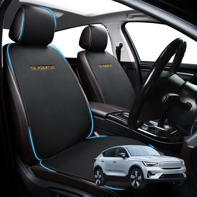 Car Front Seat Cushion Pad for Volvo C40 2021 - Current - Pressure Relief - 27 x 26 x 10 cm