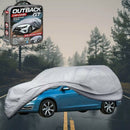 Silvershield Outdoor Car Cover for Volvo V60 2010 - 2018 Manual L - Grey-1