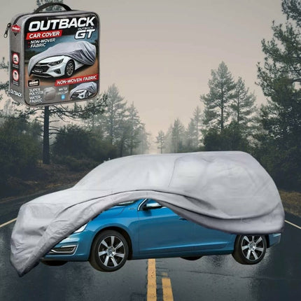 Silvershield Outdoor Car Cover for Volvo V60 2010 - 2018 Manual L - Grey