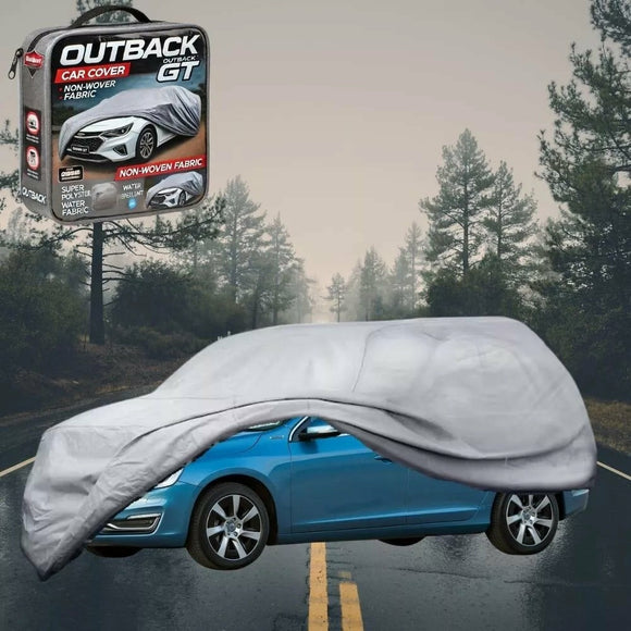 Silvershield Outdoor Car Cover for Volvo V60 2010 - 2018 Manual L - Grey