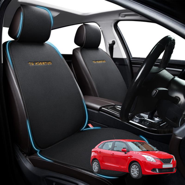 Car Front Sideless Seat Cushion for Suzuki Baleno 2015 - Current EW - Pressure Relief - 27 x 26 x 10 cm