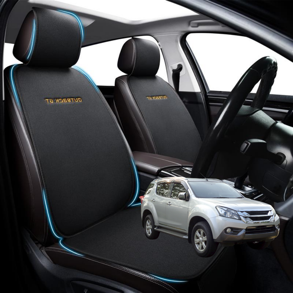 Car Front Sideless Seat Cushion for Isuzu MU-X 2013 - 2020 RF - Pressure Relief - 27 x 26 x 10 cm