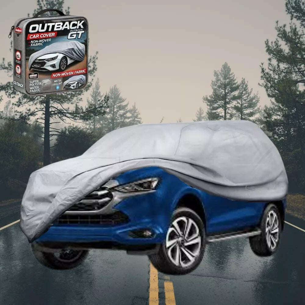 Silver Shield Outdoor Car Cover for Isuzu MU-X 2021 - Current RJ LC - Grey