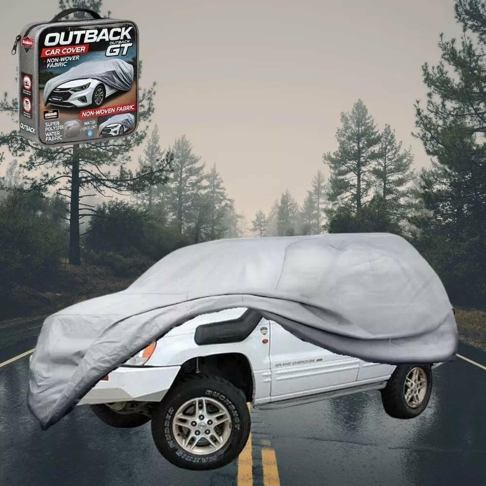 Silver Shield Outdoor Car Cover for Jeep Grand Cherokee 1999 - 2005 (WJ/WG) LC - Grey