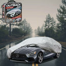Silvershield Outdoor Car Cover for Mercedes-Benz AMG GT 2014 - 2022 Coupe/Roadster XXL - Grey-1